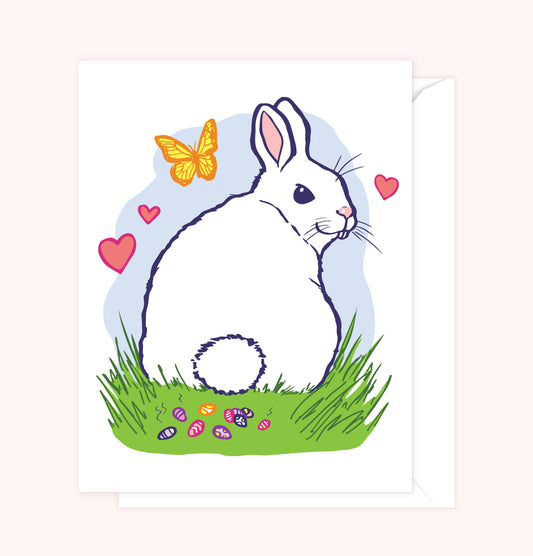 Easter Bunny Greeting Card