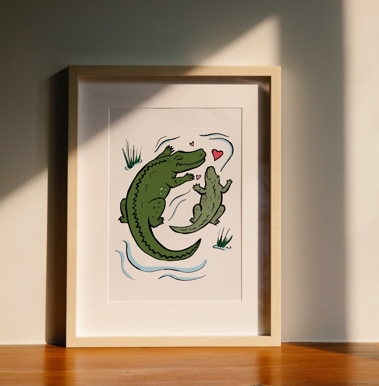 Gators Art Print