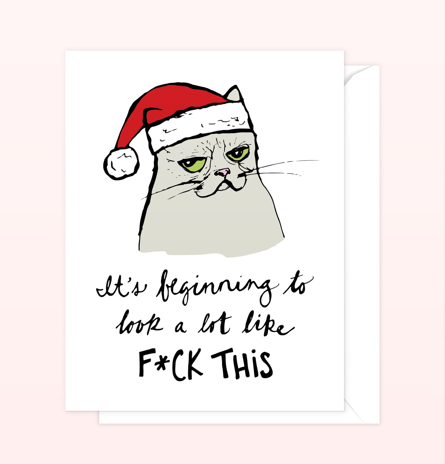 "A Lot Like F This" Holiday Card