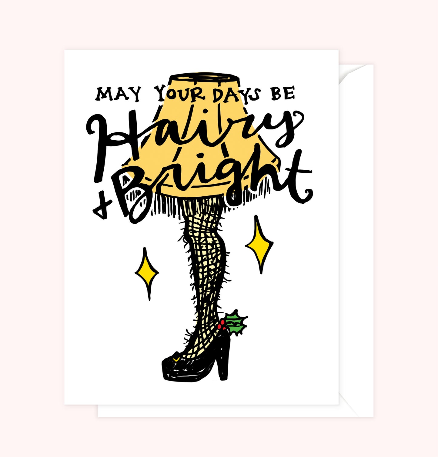 "Hairy & Bright" Holiday Card