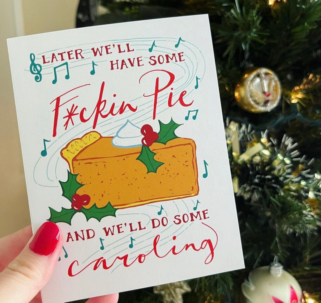 "Some Caroling" Holiday Card