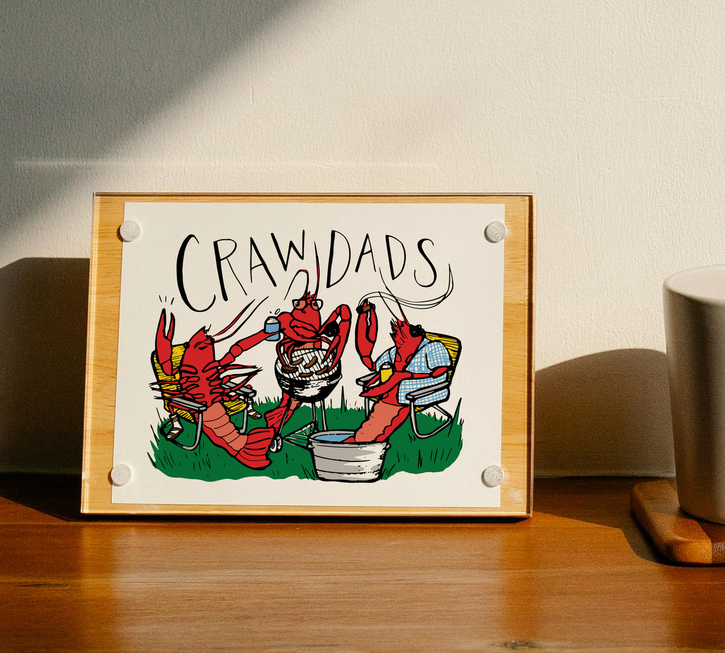 Crawdads Art Print