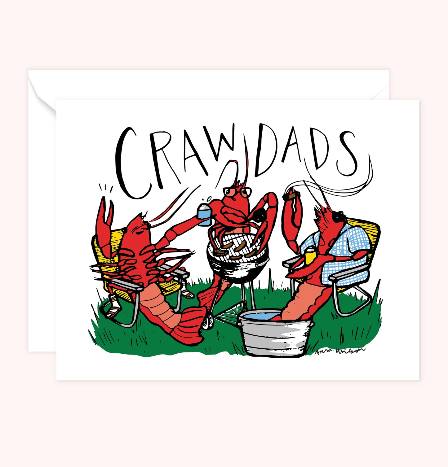 Crawdads Greeting Card