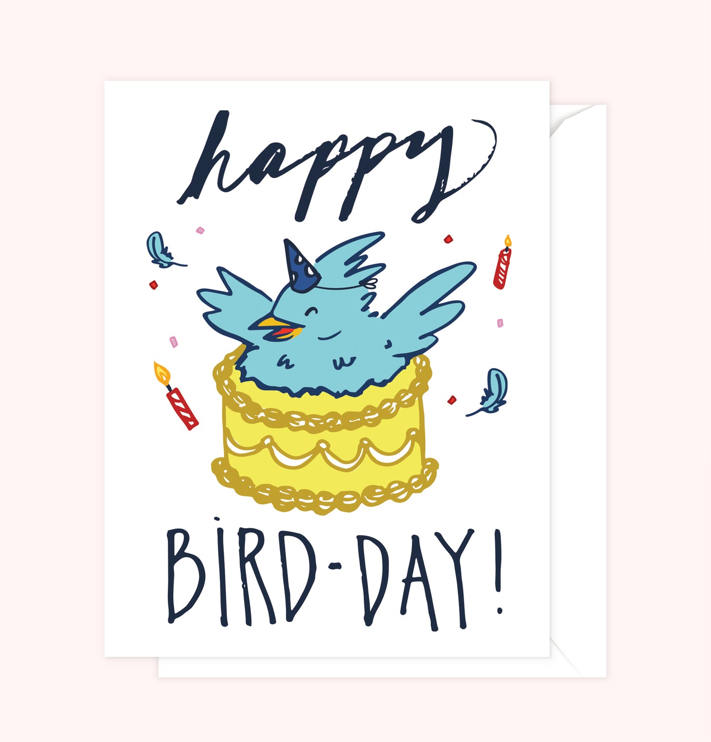 "Happy Bird Day" Birthday Card