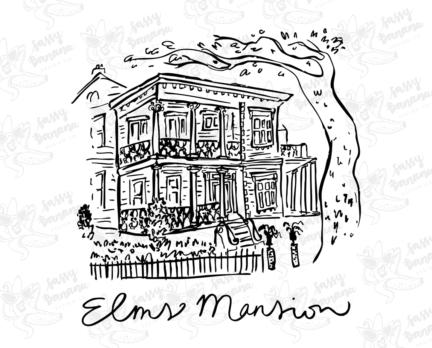 Elms Mansion Digital Download File