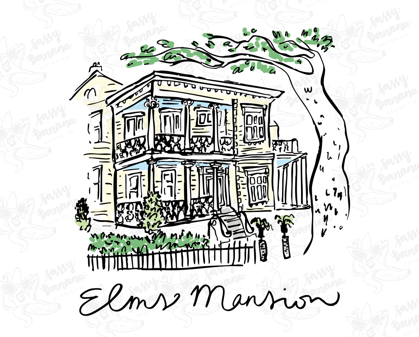 Elms Mansion Digital Download File