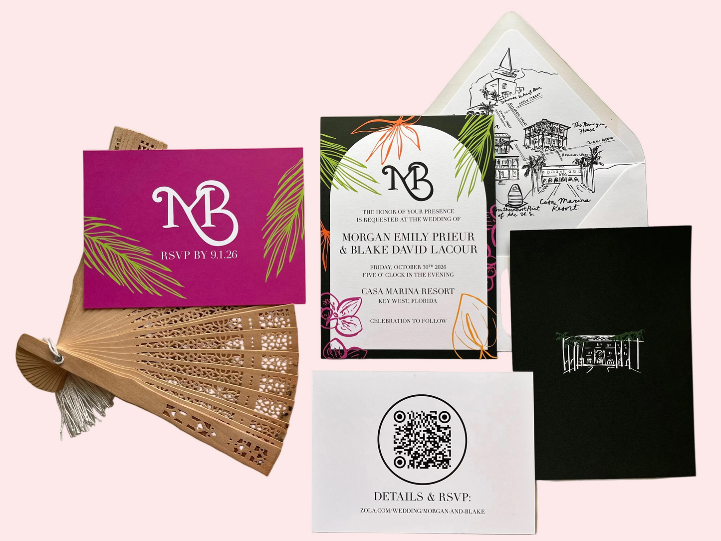 Set of 25 Custom Pre-Addressed Envelopes