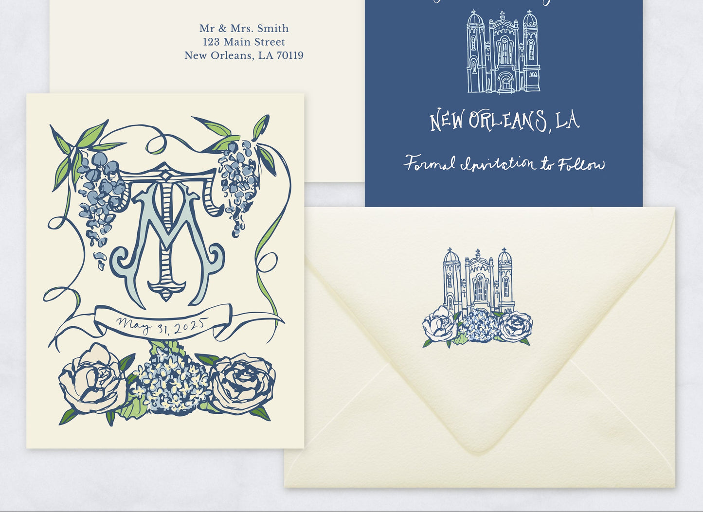 Custom Illustration, Monogram or Logo