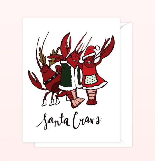 Santa Craws Card