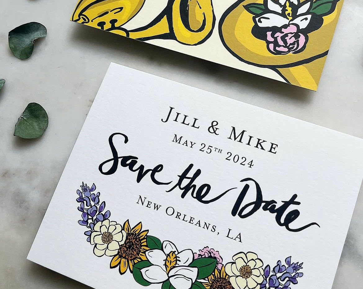 Custom Flat Cards: Save-the-Dates, RSVP's, Inserts or Thank You Notes