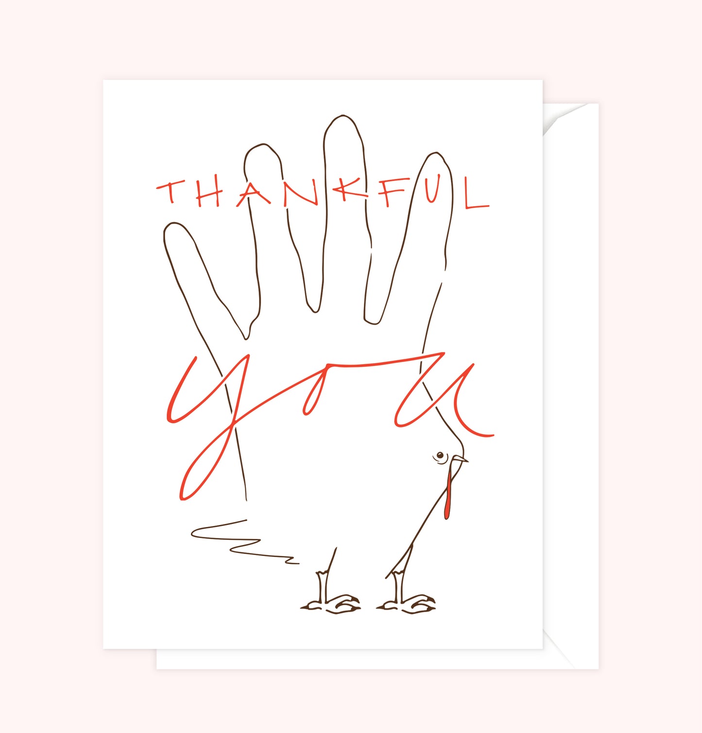 "Thankful 4 U" Card