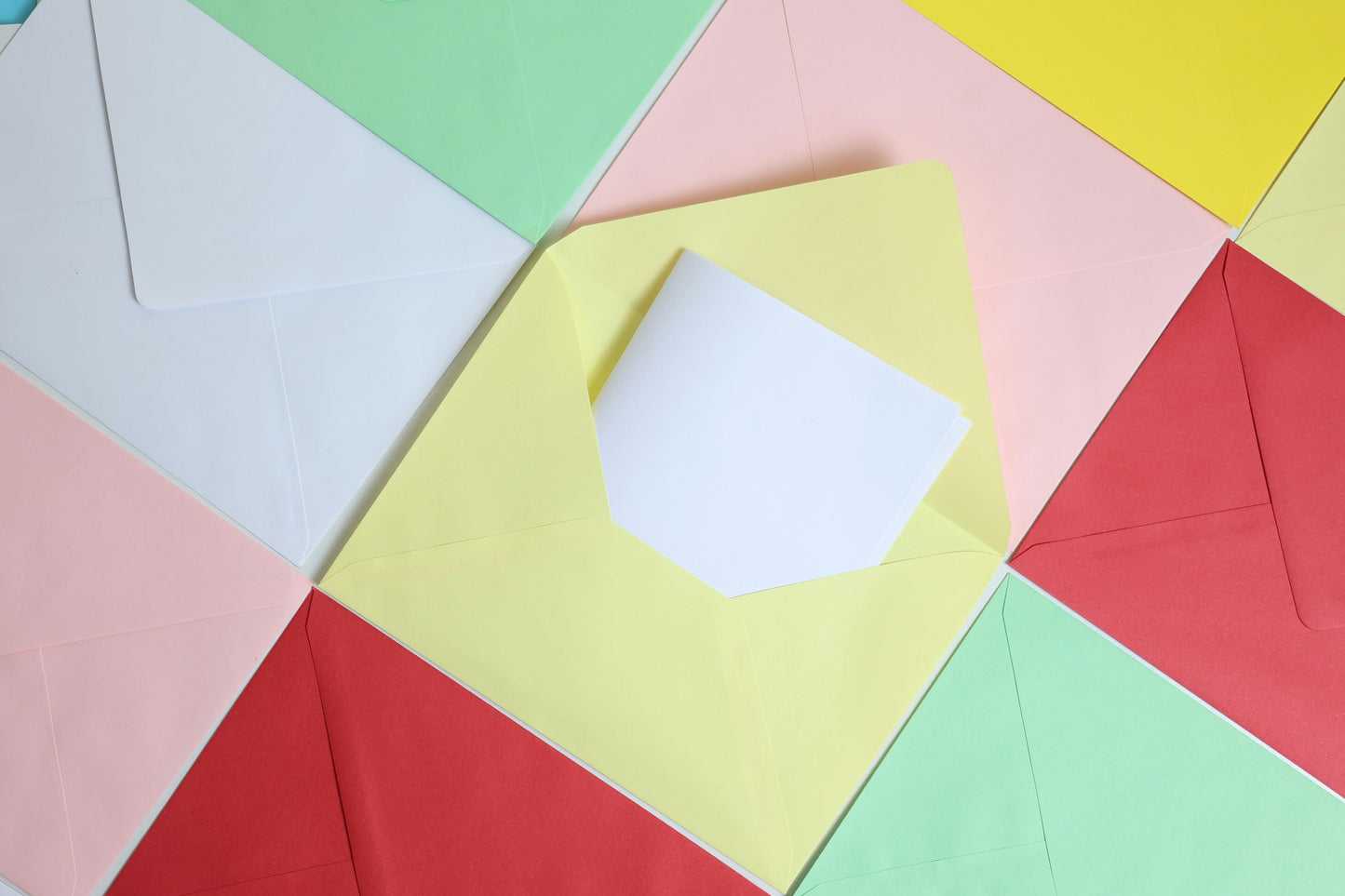 Set of 25 Custom Pre-Addressed Envelopes